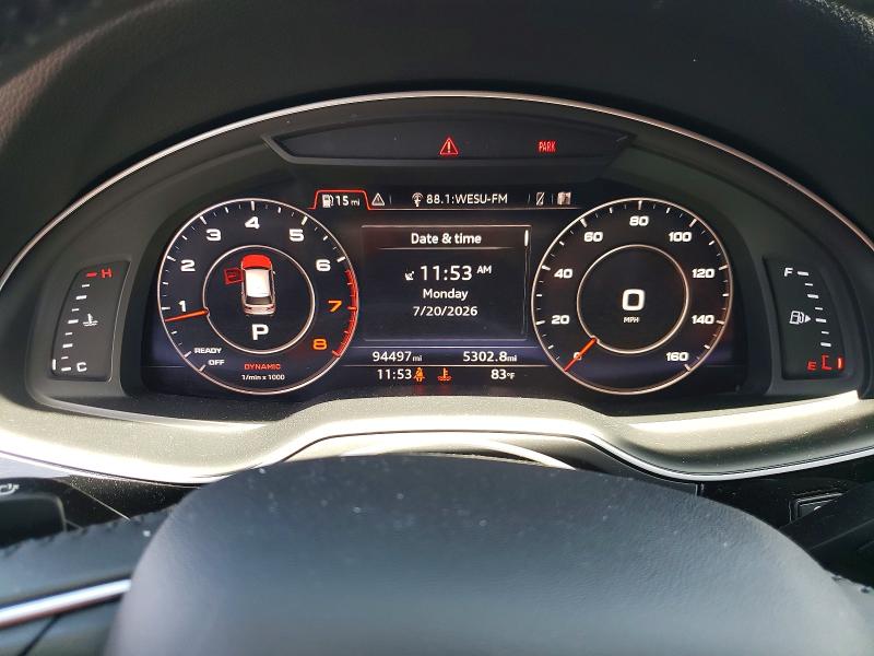 Aukcja sprzedaży 2019 Audi Q7, vin: WA1VAAF78KD003182, numer aukcji: 61803676