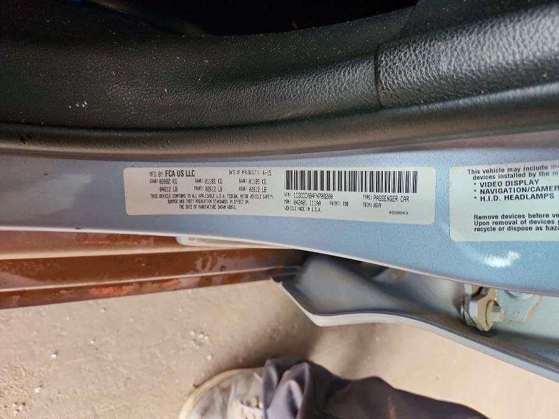 Продаж на аукціоні авто 2015 Chrysler 200, vin: 1C3CCCAB4FN709200, номер лоту: 61495536