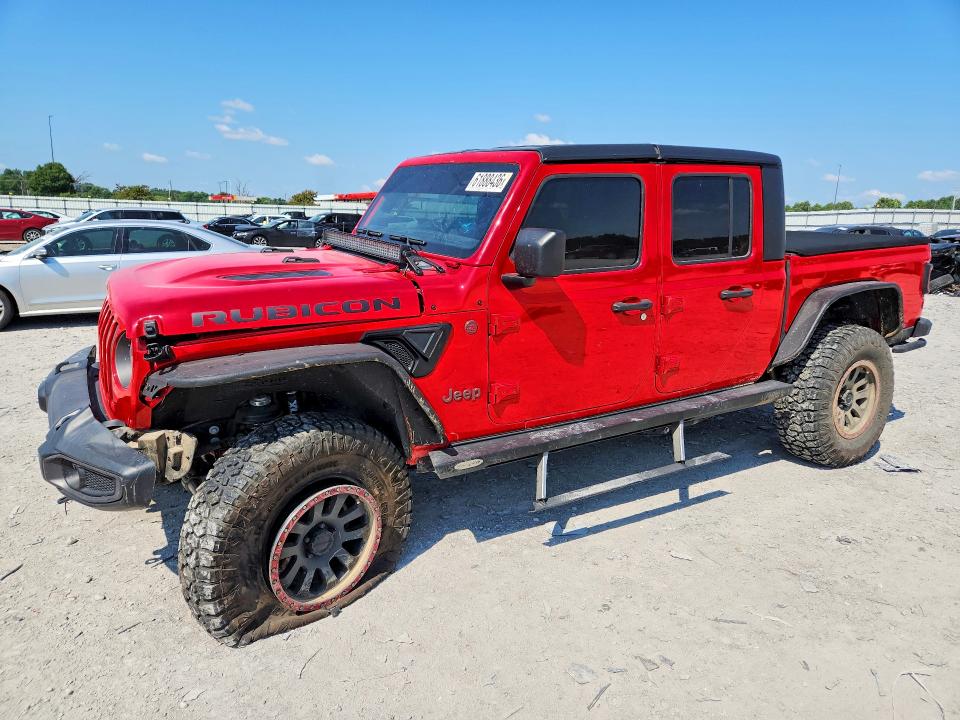 61888436 :رقم المزاد ، 1C6JJTBG5LL145493 vin ، 2020 Jeep Gladiator مزاد بيع