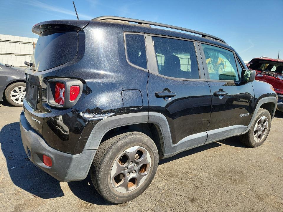 Продажа на аукционе авто 2018 Jeep Renegade, vin: ZACCJBAB9JPH42849, номер лота: 62704066
