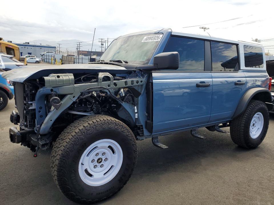 2025 Ford Bronco მანქანა იყიდება აუქციონზე, vin: 1FMEE4DP7SLA58769, აუქციონის ნომერი: 60995926