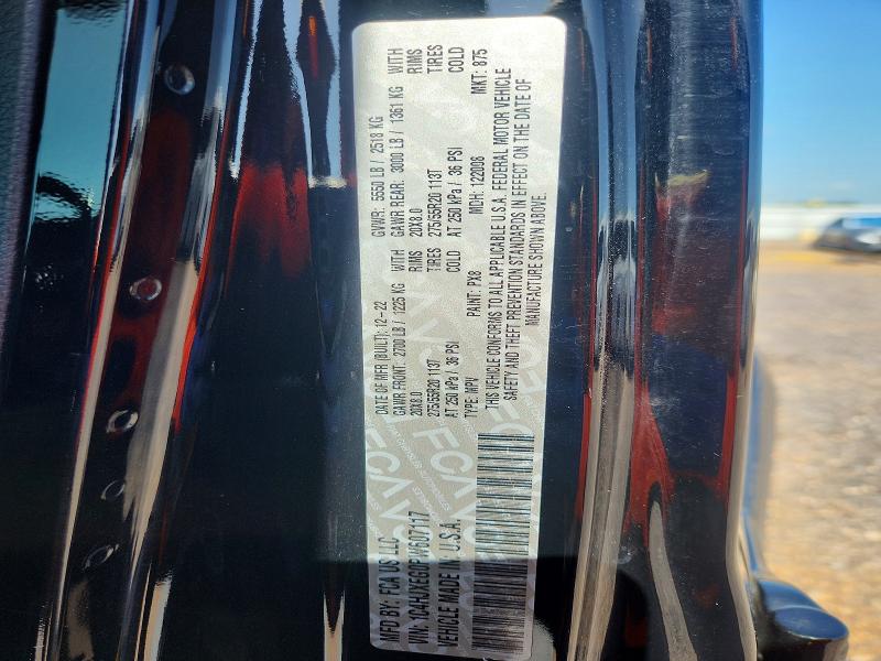Продажа на аукционе авто 2023 Jeep Wrangler, vin: 1C4HJXEG0PW607117, номер лота: 60711096