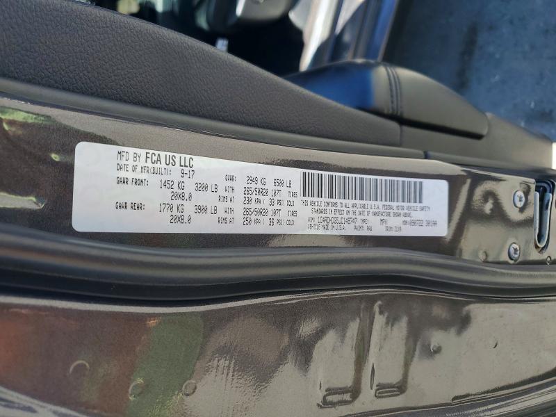 Aukcja sprzedaży 2018 Dodge Durango, vin: 1C4RDHDG5JC149747, numer aukcji: 58808036