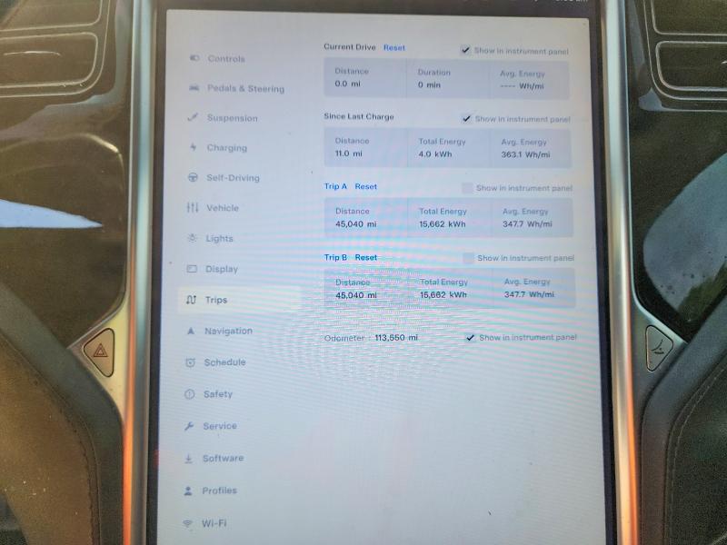 2018 Tesla Model S მანქანა იყიდება აუქციონზე, vin: 5YJSA1E24JF244887, აუქციონის ნომერი: 60194996