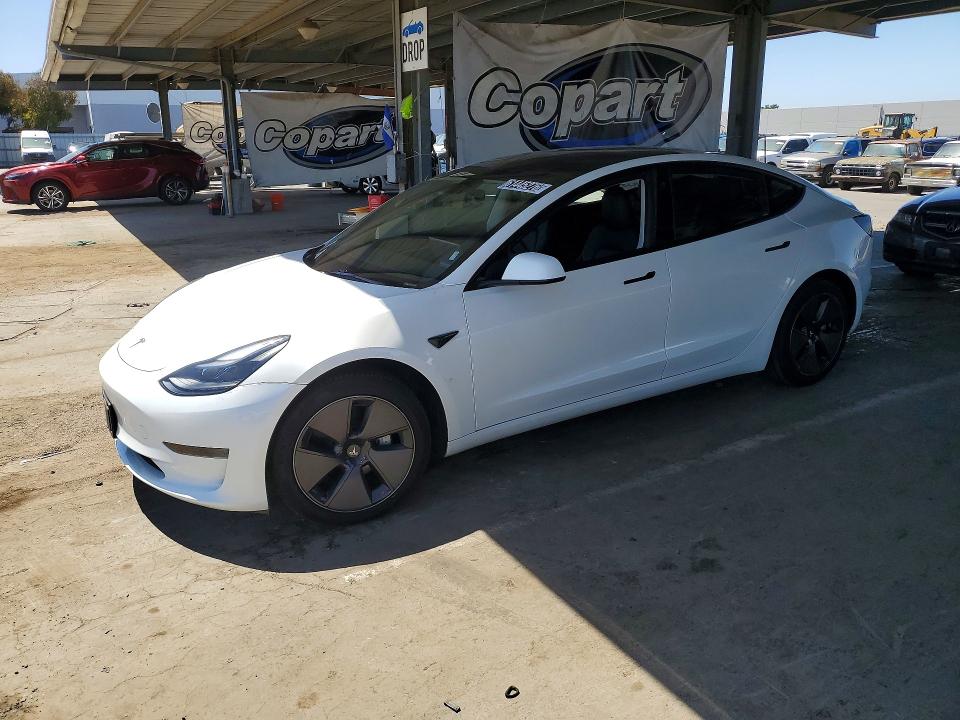 61445276 :رقم المزاد ، 5YJ3E1EA5PF580153 vin ، 2023 Tesla Model 3 مزاد بيع