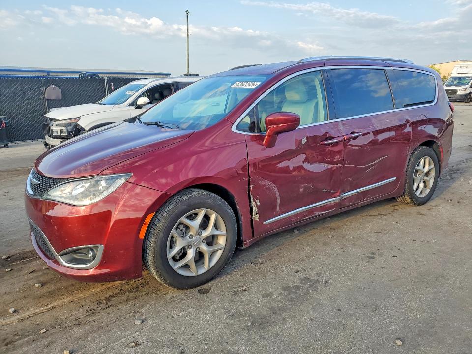 2018 Chrysler Pacifica მანქანა იყიდება აუქციონზე, vin: 2C4RC1EG5JR234054, აუქციონის ნომერი: 63001006