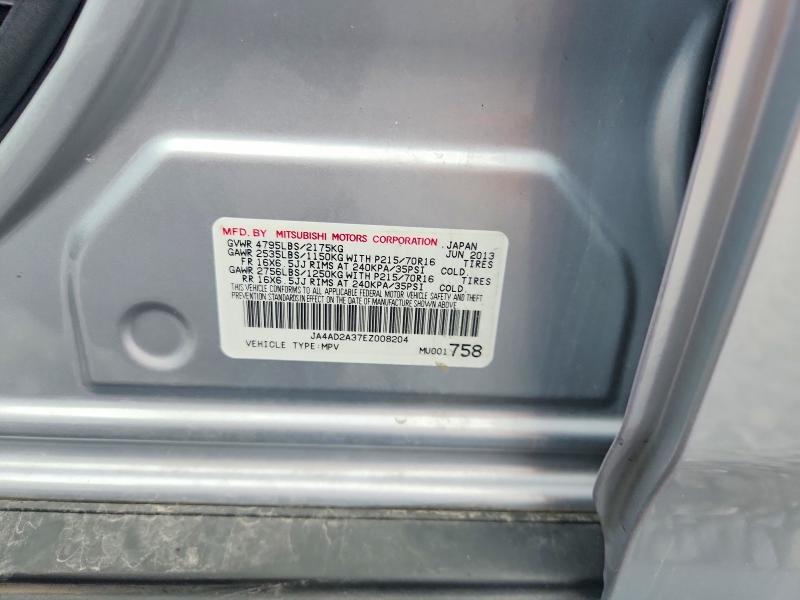 Продажа на аукционе авто 2014 Mitsubishi Outlander, vin: JA4AD2A37EZ008204, номер лота: 62586596