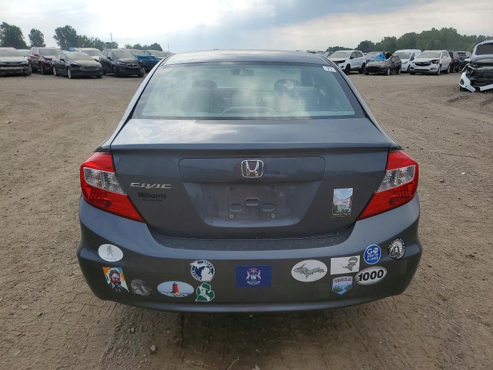 60430836 :رقم المزاد ، 19XFB2F53CE074043 vin ، 2012 Honda Civic مزاد بيع