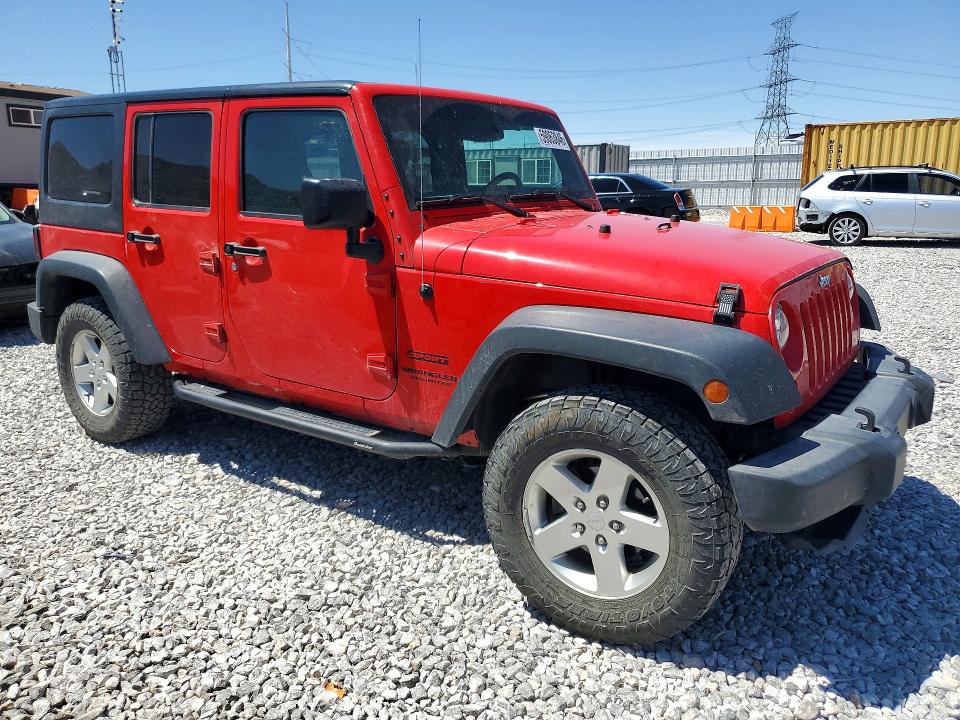 Продаж на аукціоні авто 2016 Jeep Wrangler Unlimited, vin: 1C4BJWDG8GL116216, номер лоту: 59063846