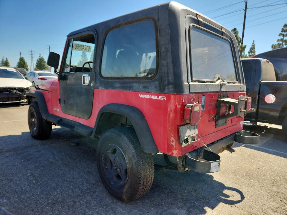 61248666 :رقم المزاد ، 2J4FY29S7NJ551440 vin ، 1992 Jeep Wrangler / Yj مزاد بيع