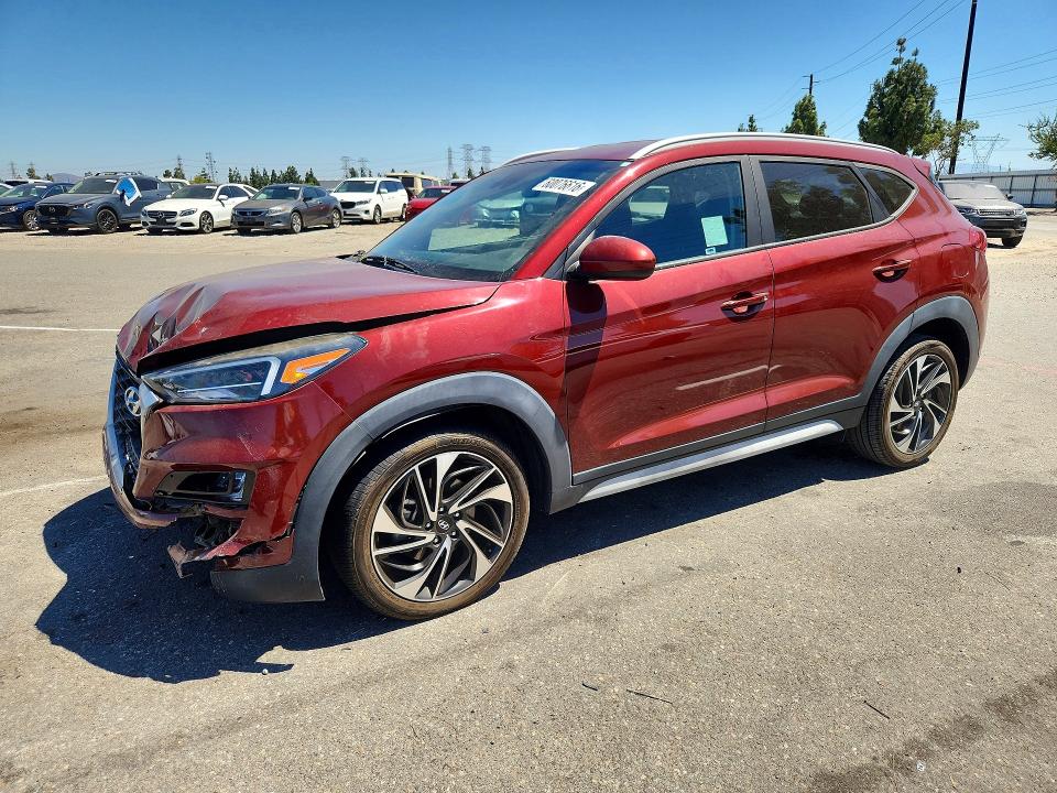 60076616 :رقم المزاد ، KM8J33AL6LU088602 vin ، 2020 Hyundai Tucson مزاد بيع