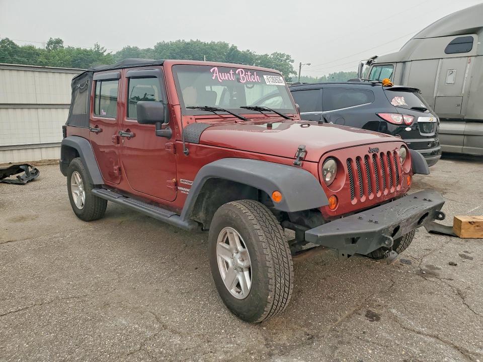 2010 Jeep Wrangler Unlimited მანქანა იყიდება აუქციონზე, vin: 1J4BA3H16AL176307, აუქციონის ნომერი: 61392626