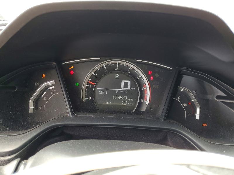 2018 Honda Civic მანქანა იყიდება აუქციონზე, vin: 19XFC2F51JE209594, აუქციონის ნომერი: 61758546