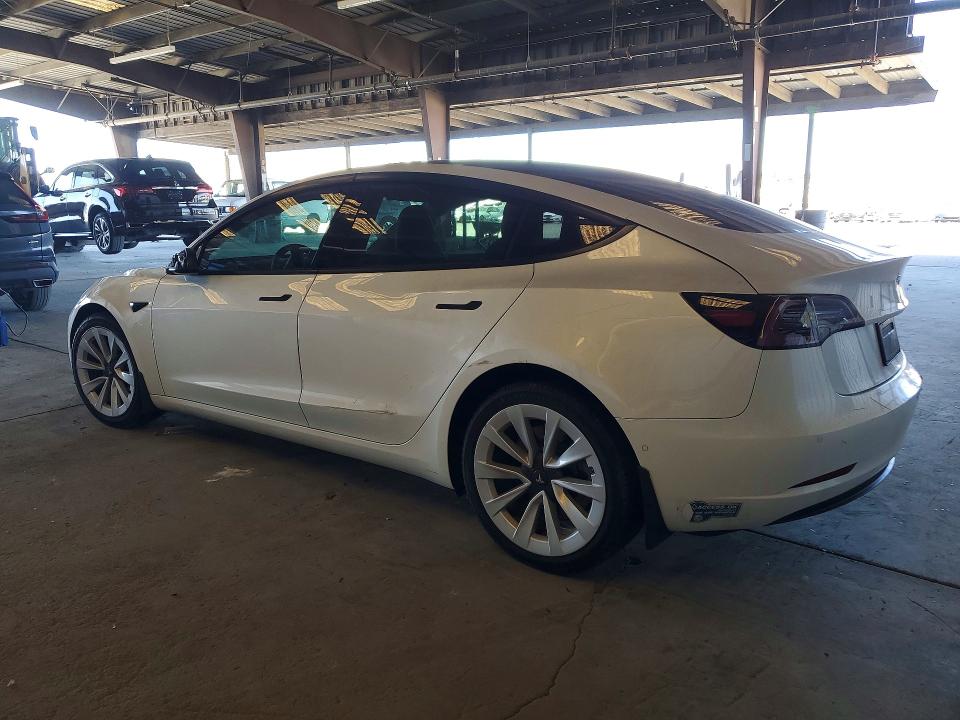 61613176 :رقم المزاد ، 5YJ3E1EA7MF862564 vin ، 2021 Tesla Model 3 مزاد بيع