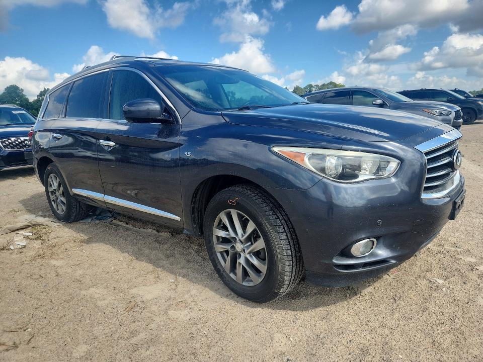 59979376 :رقم المزاد ، 5N1AL0MMXEC525545 vin ، 2014 Infiniti Qx60 مزاد بيع