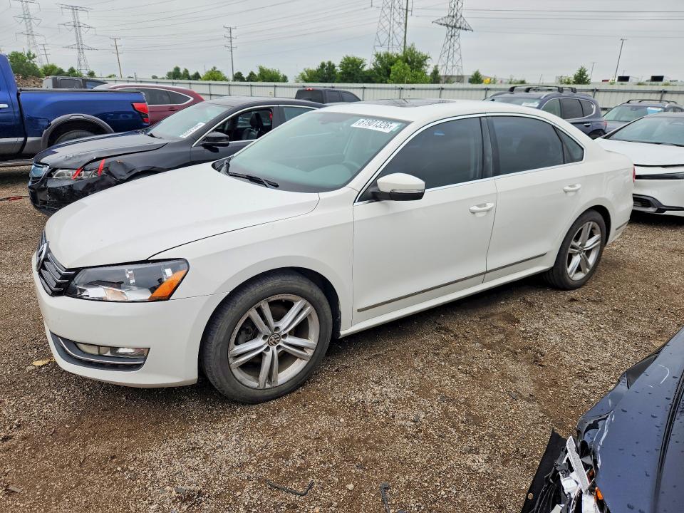 2013 Volkswagen Passat მანქანა იყიდება აუქციონზე, vin: 1VWCN7A35DC092627, აუქციონის ნომერი: 61901326