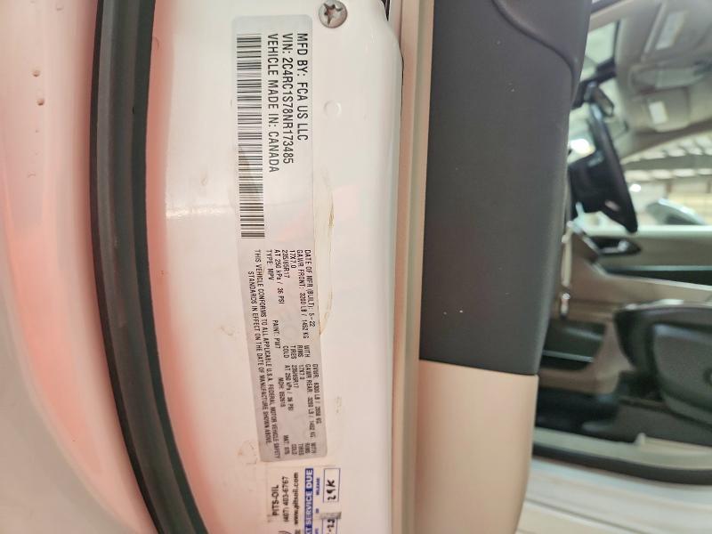 Aukcja sprzedaży 2022 Chrysler Pacifica, vin: 2C4RC1S78NR173485, numer aukcji: 61814406