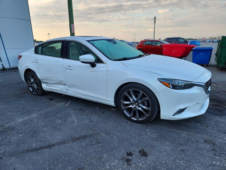 63125006 :رقم المزاد ، JM1GL1W50H1154504 vin ، 2017 Mazda 6 مزاد بيع