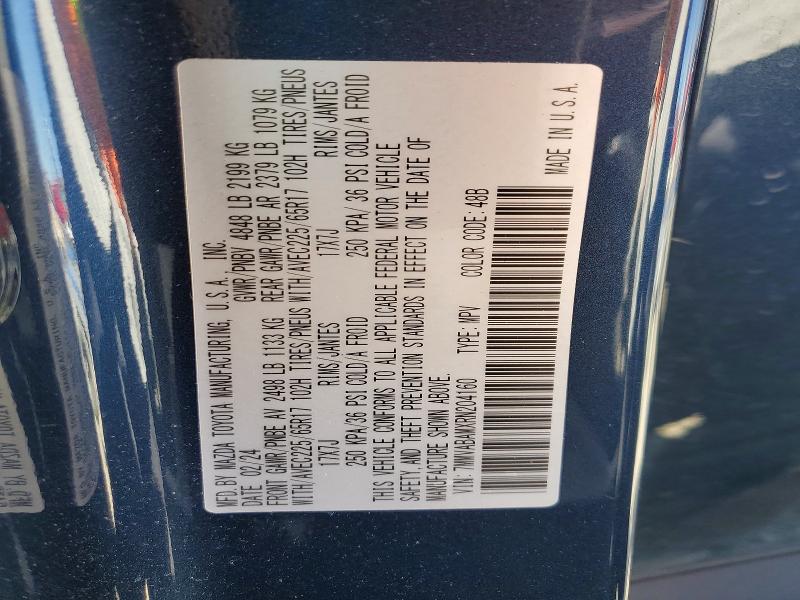 Aukcja sprzedaży 2024 Mazda Cx-50, vin: 7MMVABAMXRN204160, numer aukcji: 59741826