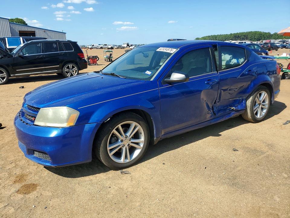 62334976 :رقم المزاد ، 1C3CDZAG7EN148839 vin ، 2014 Dodge Avenger مزاد بيع