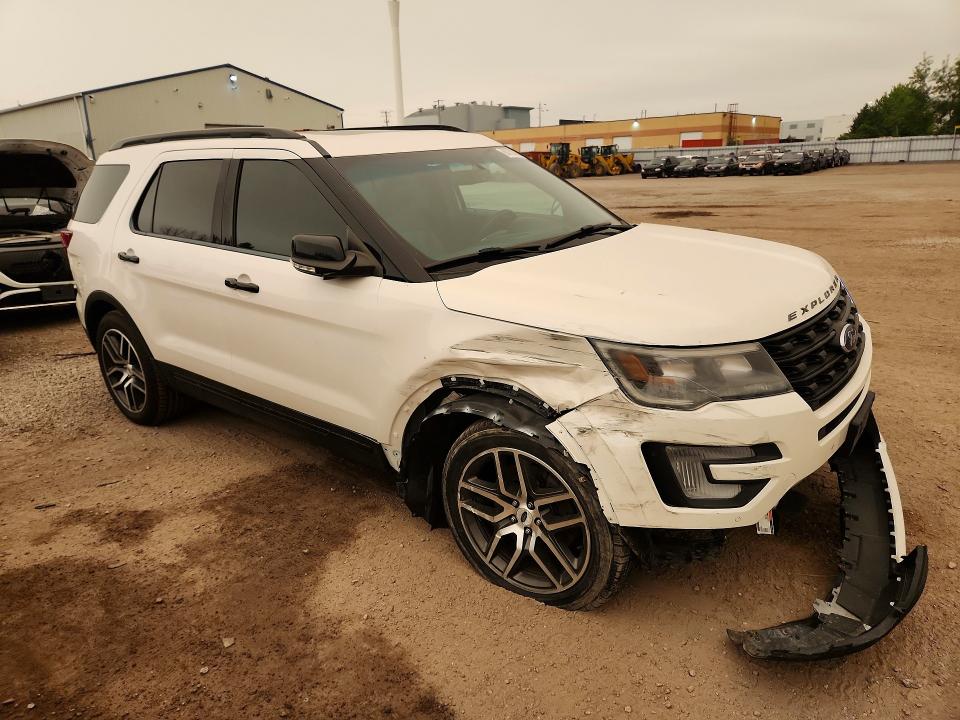 60753976 :رقم المزاد ، 1FM5K8GT5HGA49191 vin ، 2017 Ford Explorer مزاد بيع