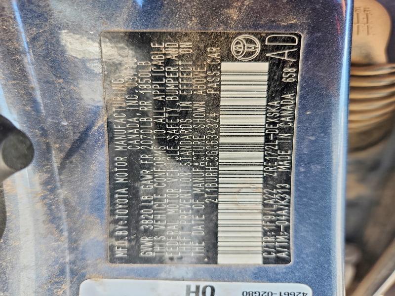 2016 Toyota Corolla მანქანა იყიდება აუქციონზე, vin: 2T1BURHE3GC634324, აუქციონის ნომერი: 60821656