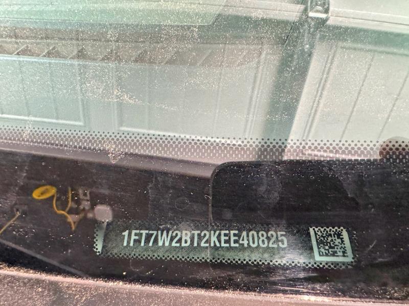 59915916 :رقم المزاد ، 1FT7W2BT2KEE40825 vin ، 2019 Ford F250 مزاد بيع