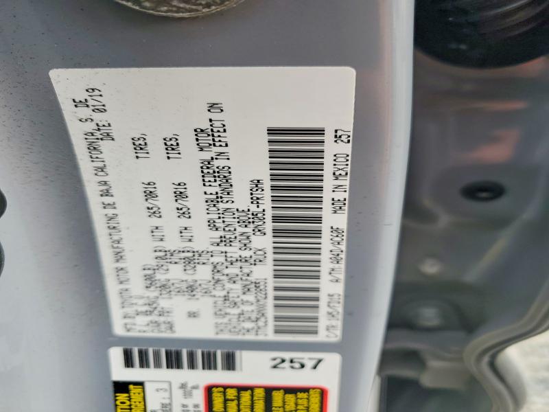 62996726 :رقم المزاد ، 3TMCZ5ANXKM228551 vin ، 2019 Toyota Tacoma مزاد بيع