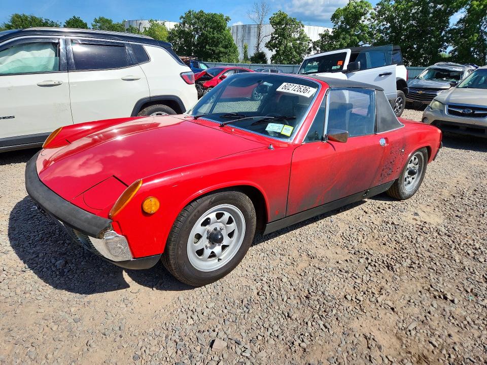 60212636 :رقم المزاد ، 4722905174 vin ، 1972 Porsche 914 2.0 مزاد بيع