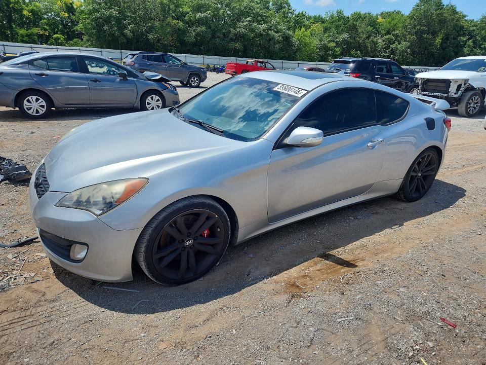 2012 Hyundai Genesis Coupe მანქანა იყიდება აუქციონზე, vin: KMHHU6KH6CU078322, აუქციონის ნომერი: 59980146