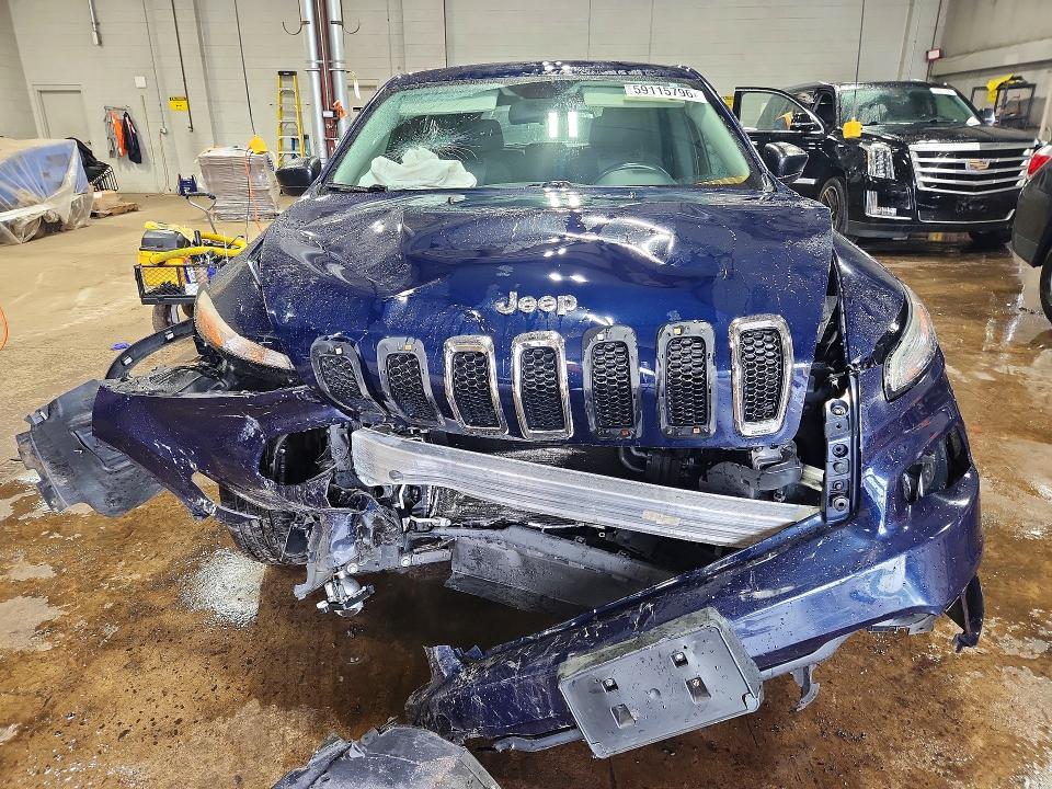 59115796 :رقم المزاد ، 1C4PJMABXEW134330 vin ، 2014 Jeep Cherokee مزاد بيع