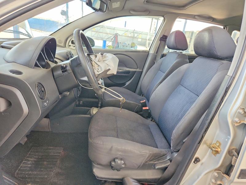 Продаж на аукціоні авто 2007 Chevrolet Aveo, vin: KL1TD66687B706347, номер лоту: 62980646