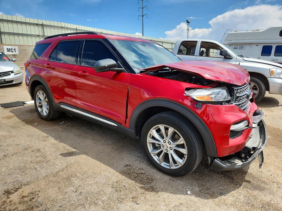 61445706 :رقم المزاد ، 1FMSK8DH5LGB53126 vin ، 2020 Ford Explorer مزاد بيع