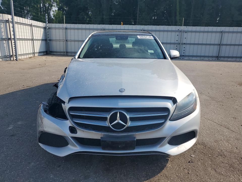 59594146 :رقم المزاد ، 55SWF4KB2HU207368 vin ، 2017 Mercedes-benz C مزاد بيع