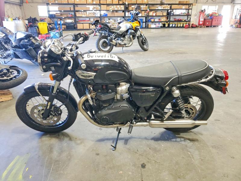 60186776 :رقم المزاد ، SMTD10G79RTBP5347 vin ، 2024 Triumph Motorcycle Bonneville مزاد بيع