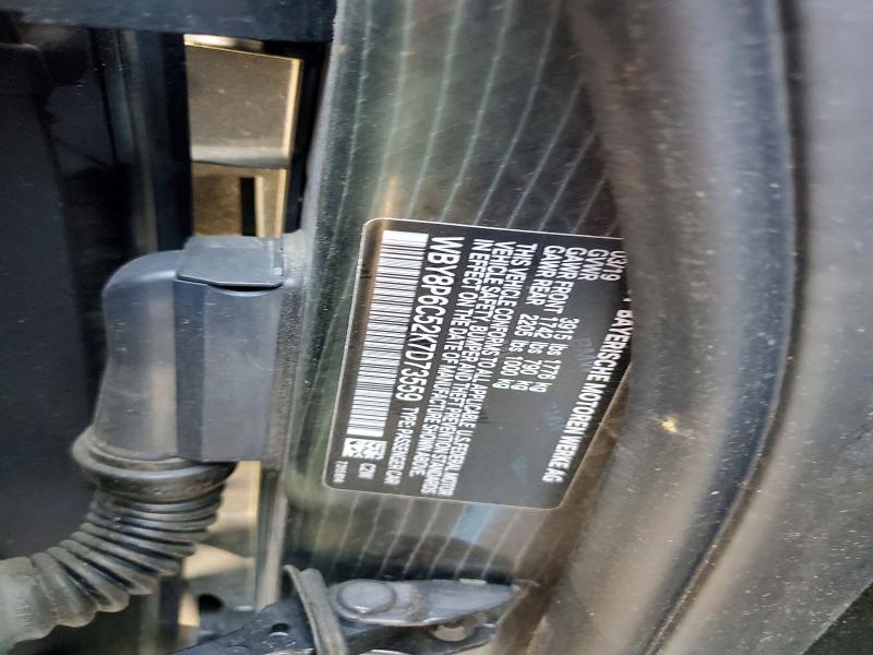 61524476 :رقم المزاد ، WBY8P6C52K7D73559 vin ، 2019 Bmw I3 مزاد بيع