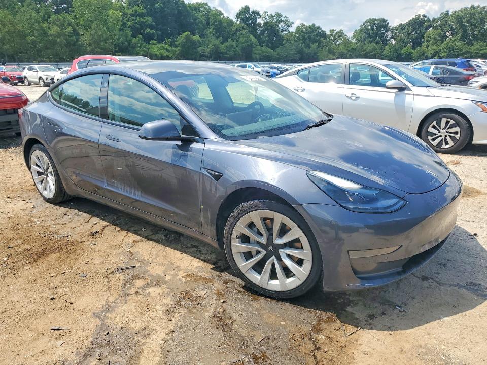 2022 Tesla Model 3 მანქანა იყიდება აუქციონზე, vin: 5YJ3E1EA5NF291075, აუქციონის ნომერი: 61229116