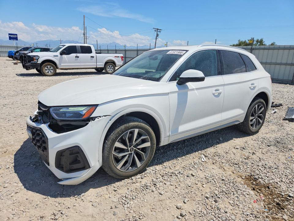 2021 Audi Q5 მანქანა იყიდება აუქციონზე, vin: WA1BAAFY8M2023068, აუქციონის ნომერი: 61921966