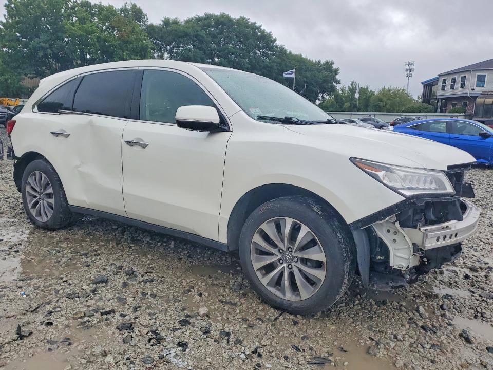 2015 Acura Mdx მანქანა იყიდება აუქციონზე, vin: 5FRYD4H45FB008142, აუქციონის ნომერი: 63024686