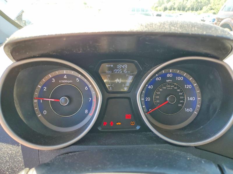 2013 Hyundai Elantra მანქანა იყიდება აუქციონზე, vin: KMHDH4AE9DU564624, აუქციონის ნომერი: 60913746
