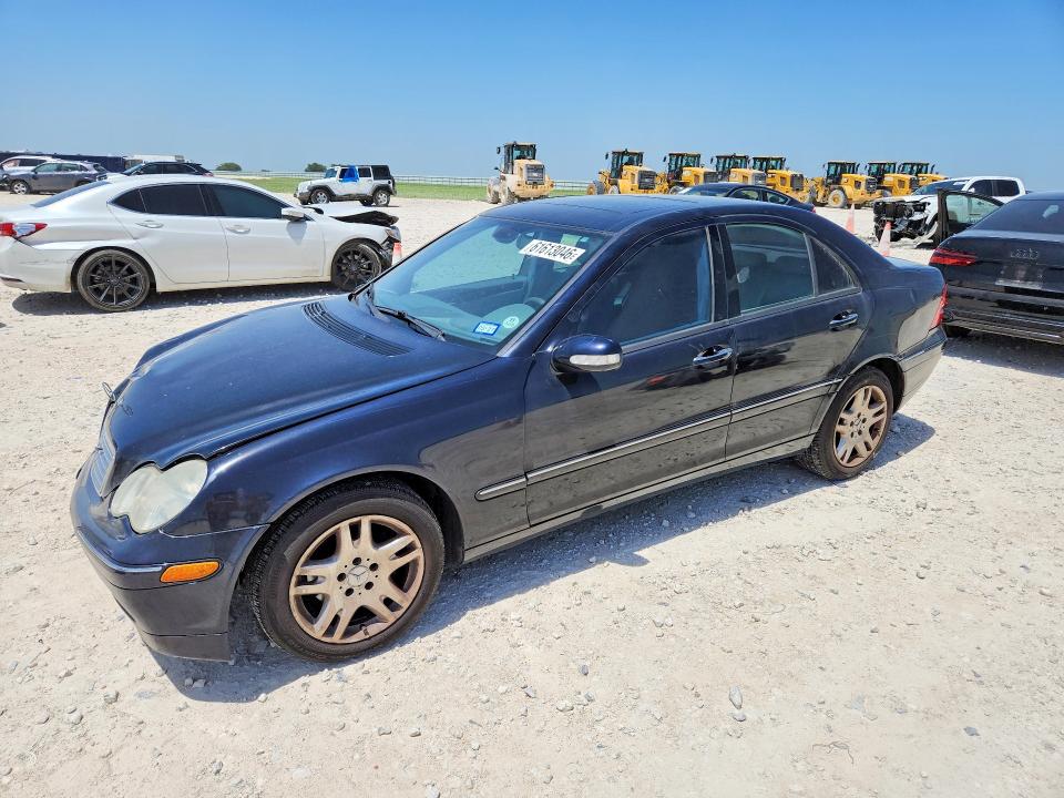 61613046 :رقم المزاد ، WDBRF61J73A410131 vin ، 2003 Mercedes-benz C مزاد بيع