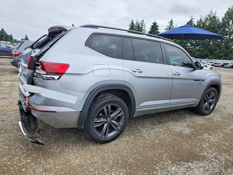 2021 Volkswagen Atlas მანქანა იყიდება აუქციონზე, vin: 1V2RR2CA3MC597211, აუქციონის ნომერი: 60526266