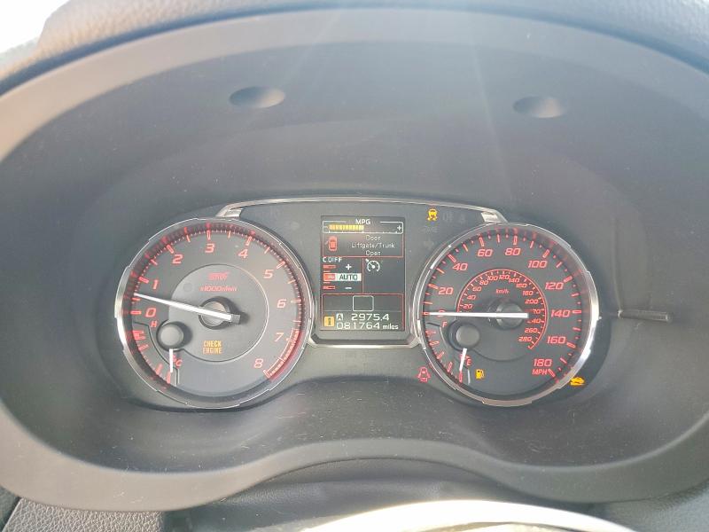 Продажа на аукционе авто 2016 Subaru Wrx, vin: JF1VA2M67G9804241, номер лота: 59874986
