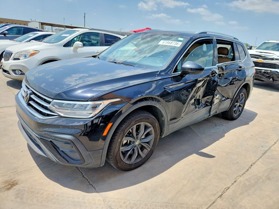 Aukcja sprzedaży 2022 Volkswagen Tiguan, vin: 3VV2B7AX0NM040365, numer aukcji: 61968736