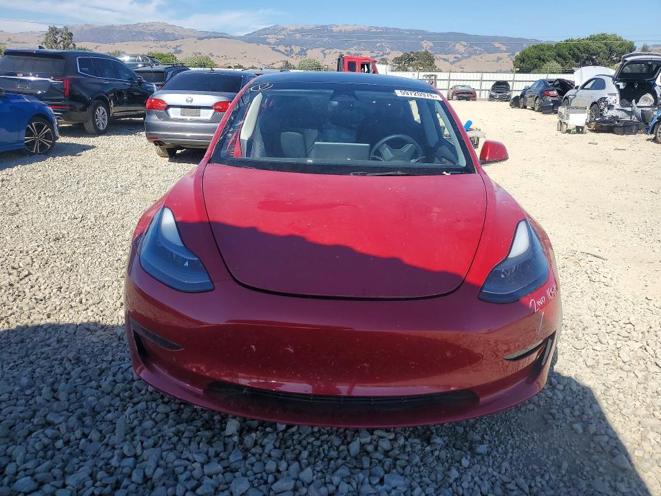 59720976 :رقم المزاد ، 5YJ3E1EA8PF556509 vin ، 2023 Tesla Model 3 مزاد بيع