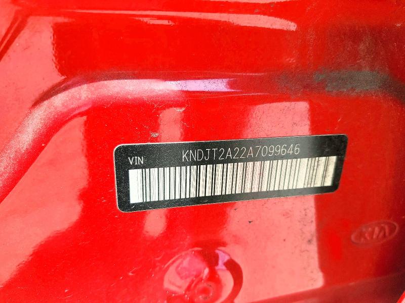 2010 Kia Soul მანქანა იყიდება აუქციონზე, vin: KNDJT2A22A7099646, აუქციონის ნომერი: 63026086