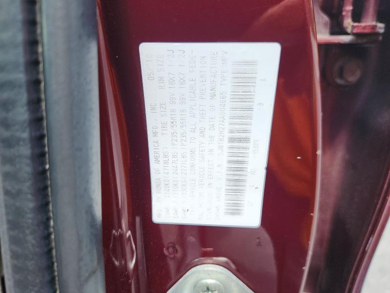 Продаж на аукціоні авто 2010 Acura Rdx, vin: 5J8TB2H27AA004665, номер лоту: 62135186