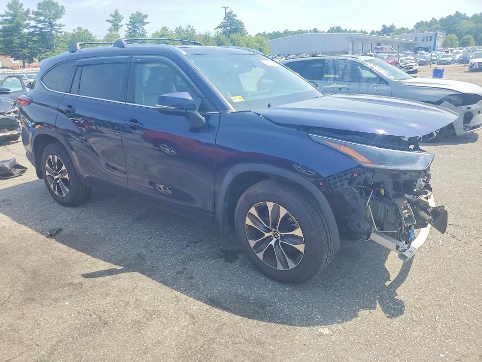 Продаж на аукціоні авто 2021 Toyota Highlander, vin: 5TDGZRBH1MS116564, номер лоту: 60689956