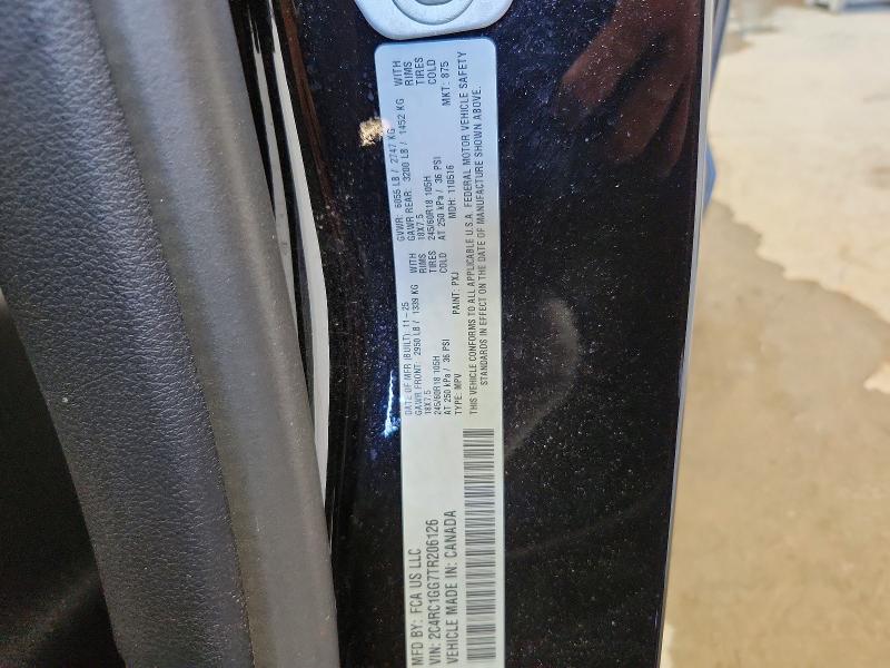 2026 Chrysler Pacifica მანქანა იყიდება აუქციონზე, vin: 2C4RC1GG7TR206126, აუქციონის ნომერი: 59868926