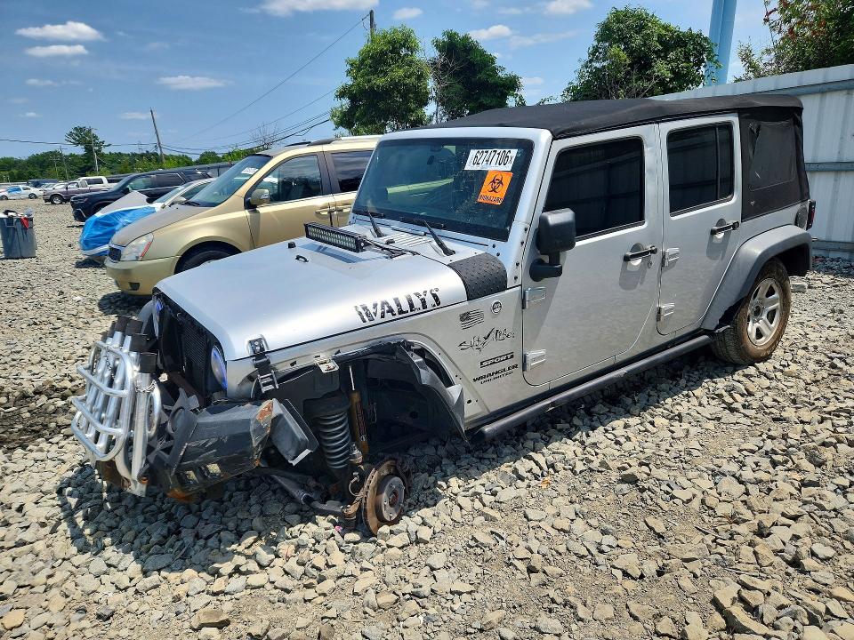 2012 Jeep Wrangler Unlimited მანქანა იყიდება აუქციონზე, vin: 1C4BJWDG7CL267641, აუქციონის ნომერი: 62747106